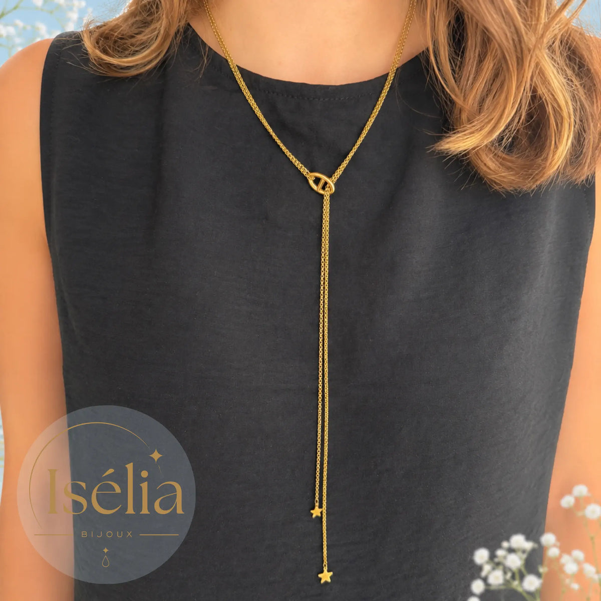 Collier Y Sabrina